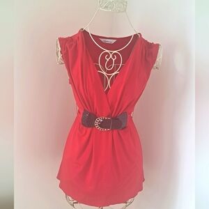 Y2K Women's Sleeveless Top, Size Medium/Large.